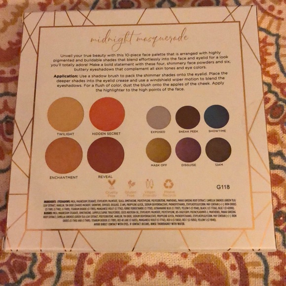 NIB PÜR Midnight Masquerade Palette - Picture 2 of 6